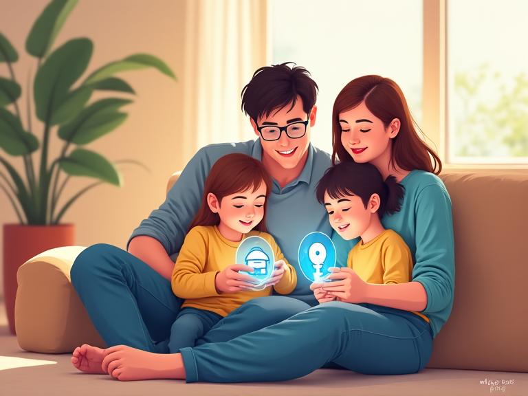 Family antivirus and parental controls setup